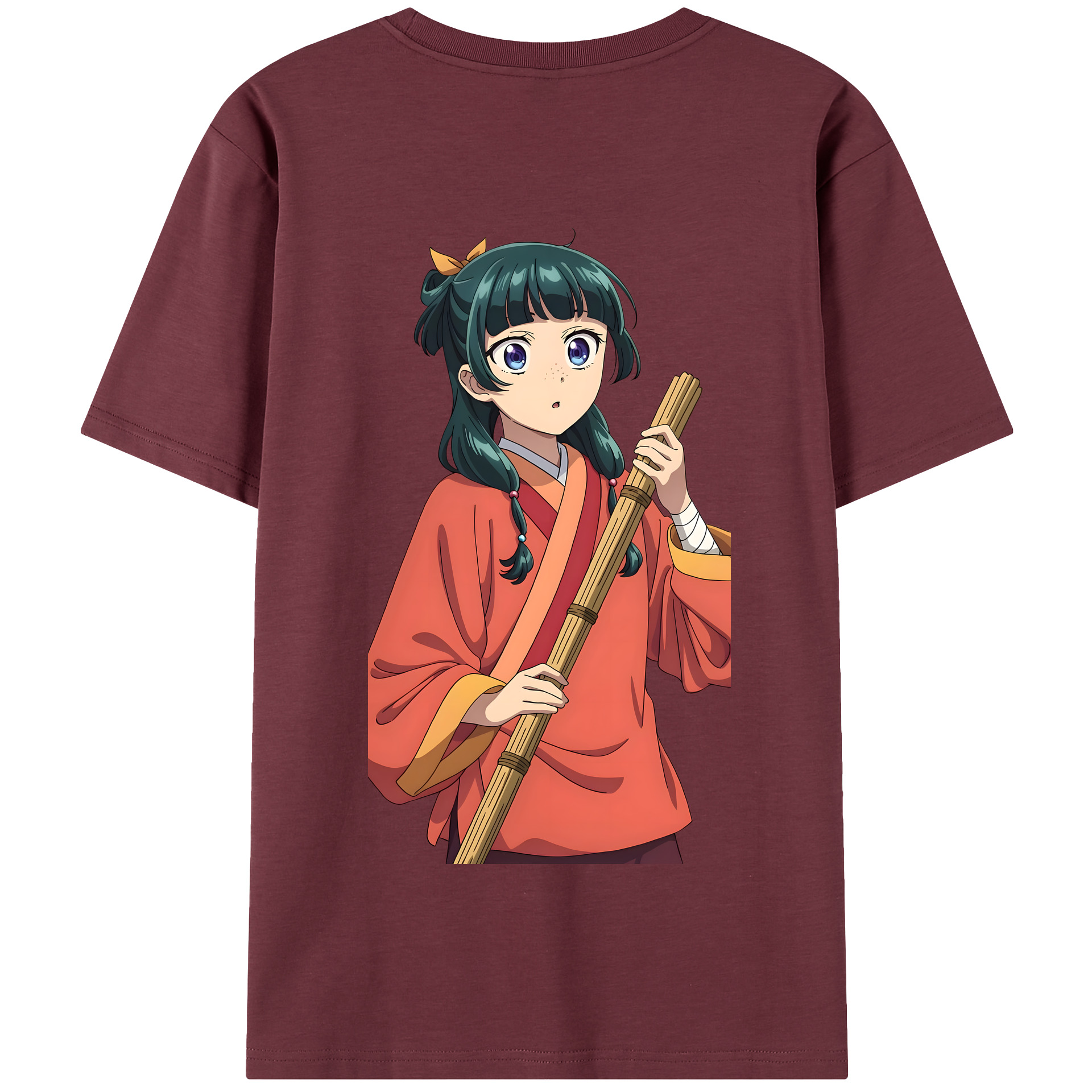 （画像用） 薬屋のひとりごと The Apothecary Diaries 綿100％半袖Tシャツ（背面プリント）